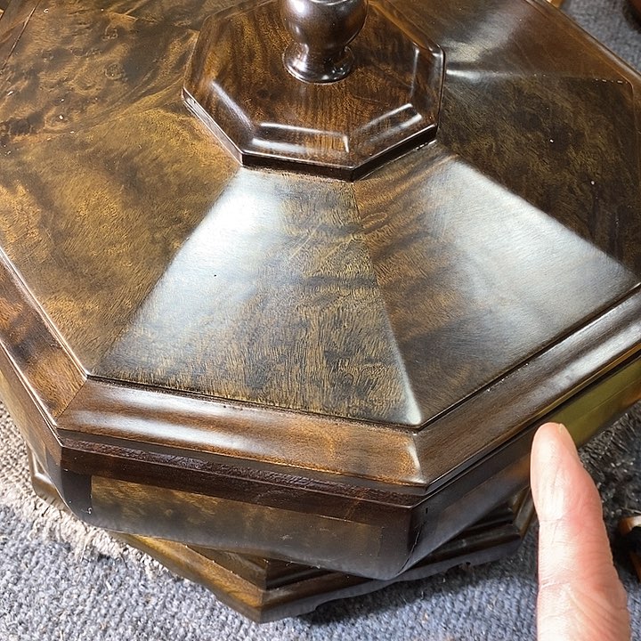 金丝楠用****2阴沉木果盘