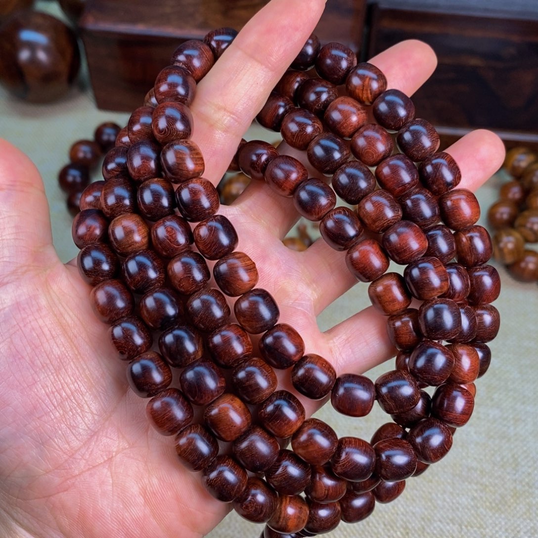 清***酒手串/手链黄花梨/降香黄檀