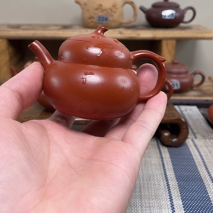 兰***芳紫砂茶壶原矿手工紫砂壶