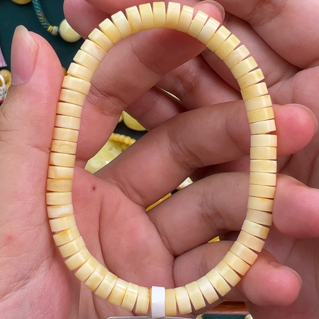 琥珀手链未镶嵌6+隔片