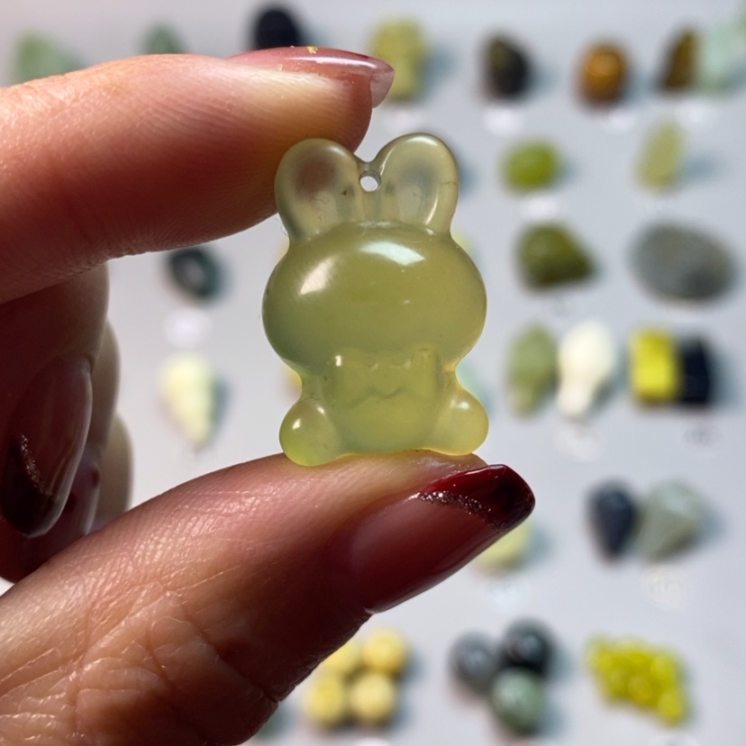 【闪购商品】蛇纹石玉吊坠(不含链)未镶嵌