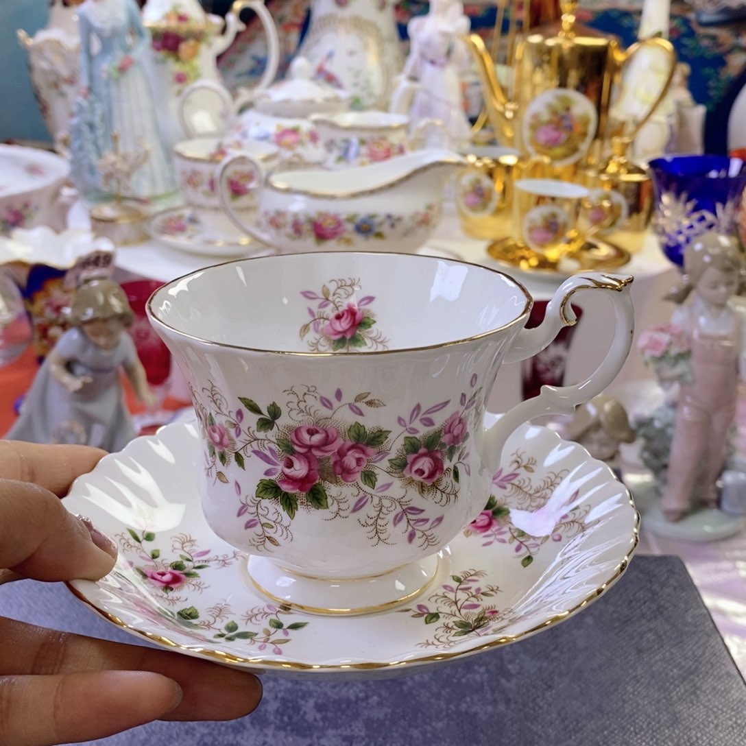 瓷器欧瓷咖啡杯水晶杯