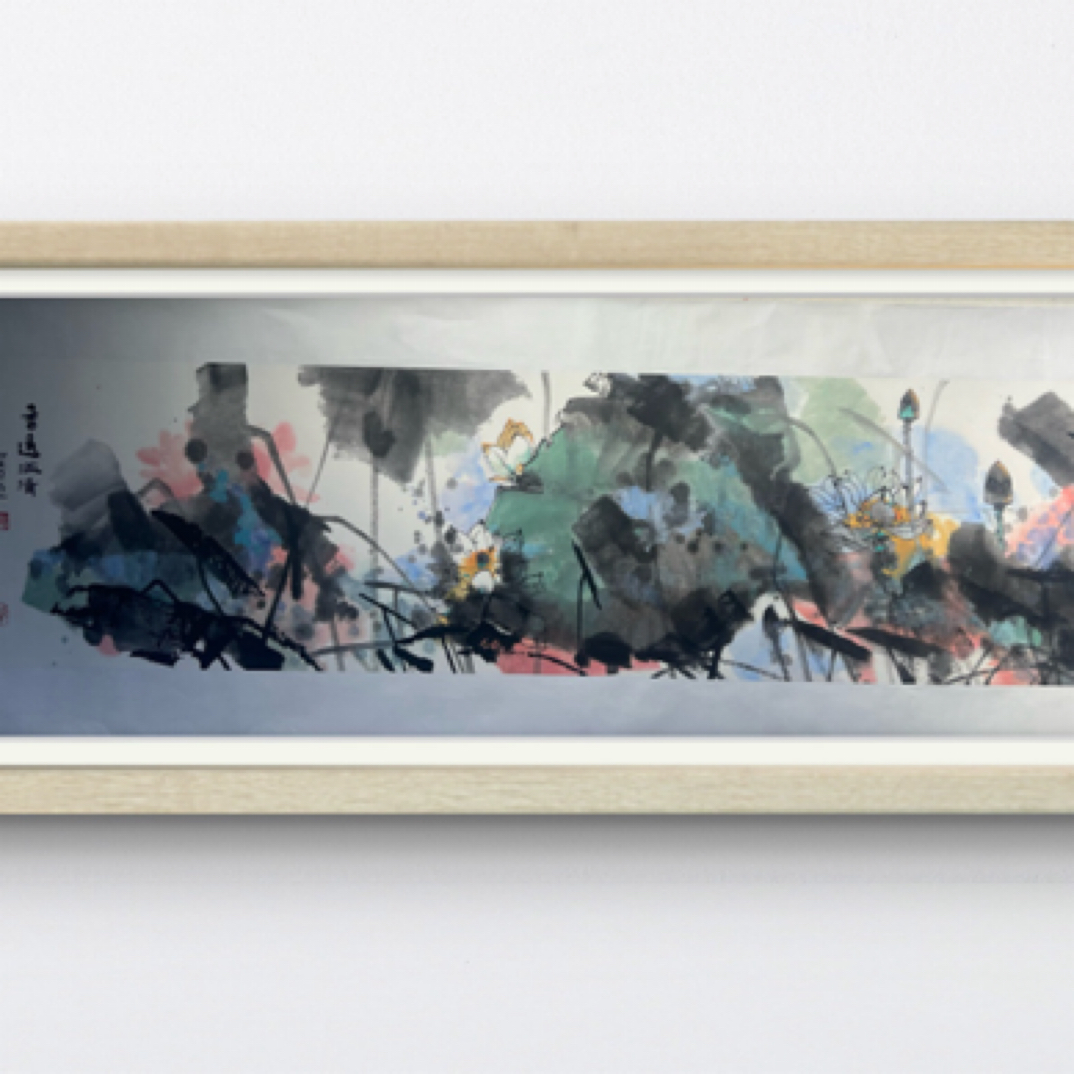 天津美院海江老师四平尺作品