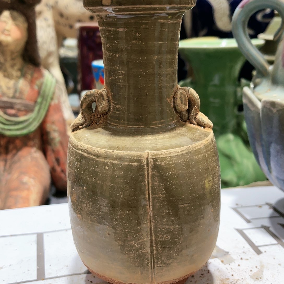 瓦当摆件摆件茶桌茶台陶瓷