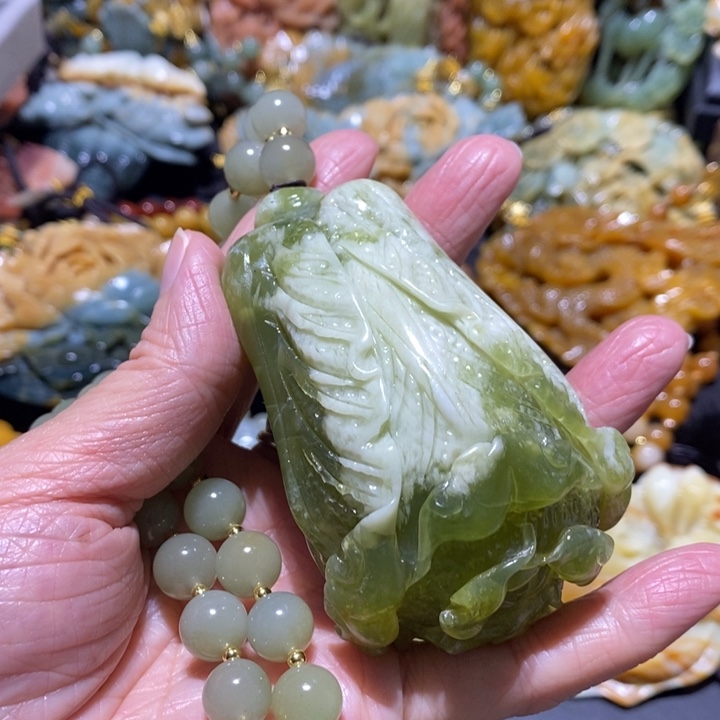 岫玉岫玉吊坠未镶嵌