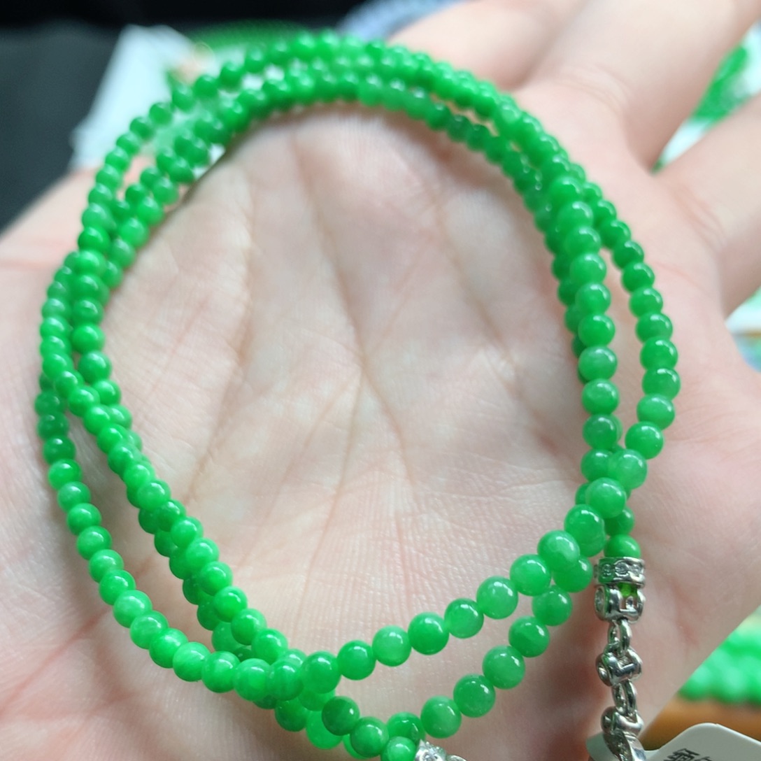 翡翠未镶嵌手链翡翠