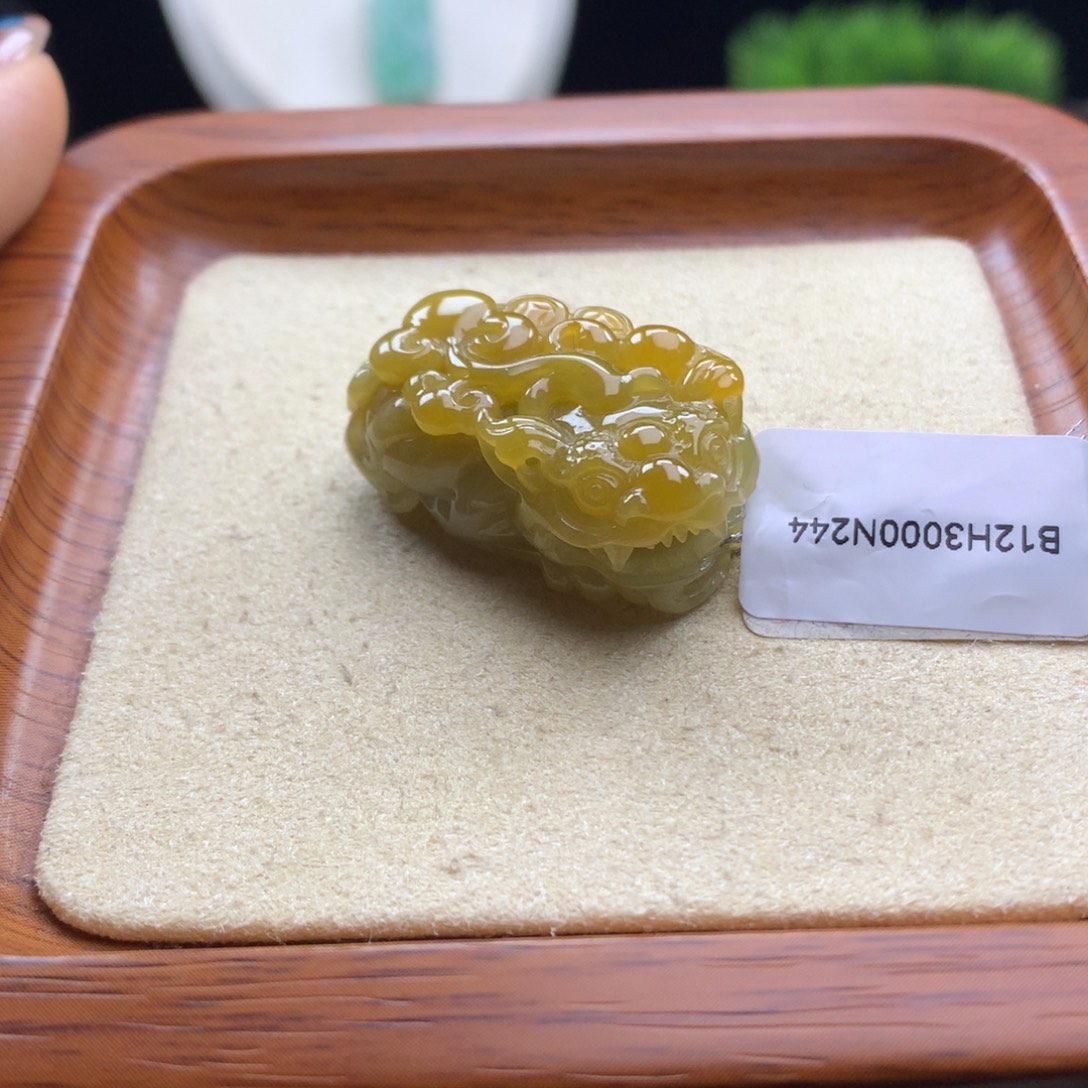 翡翠未镶嵌颈饰23