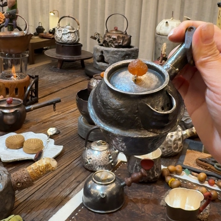 文银壶茶具茶具茶具