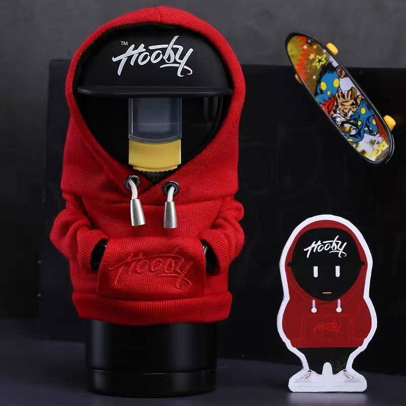 HB-104帽衫哥保温水壶500ml（红衣阿吉）