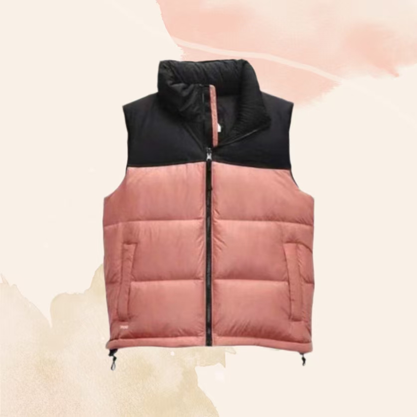 美版1996羽绒马甲700北家防水防风TNF背心男女情侣羽绒服保暖外套