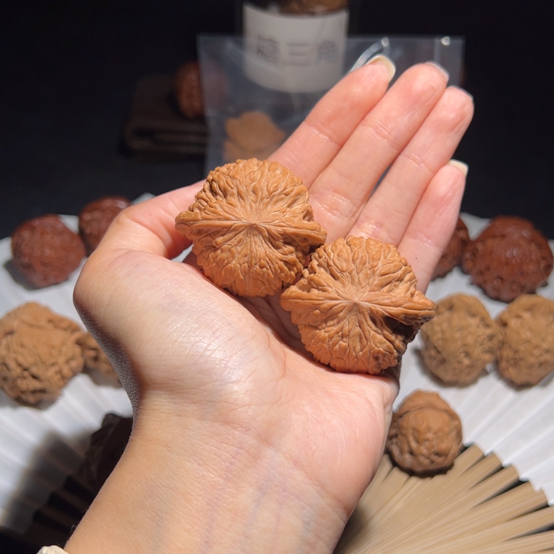 文玩核桃吊坠41+磨盘