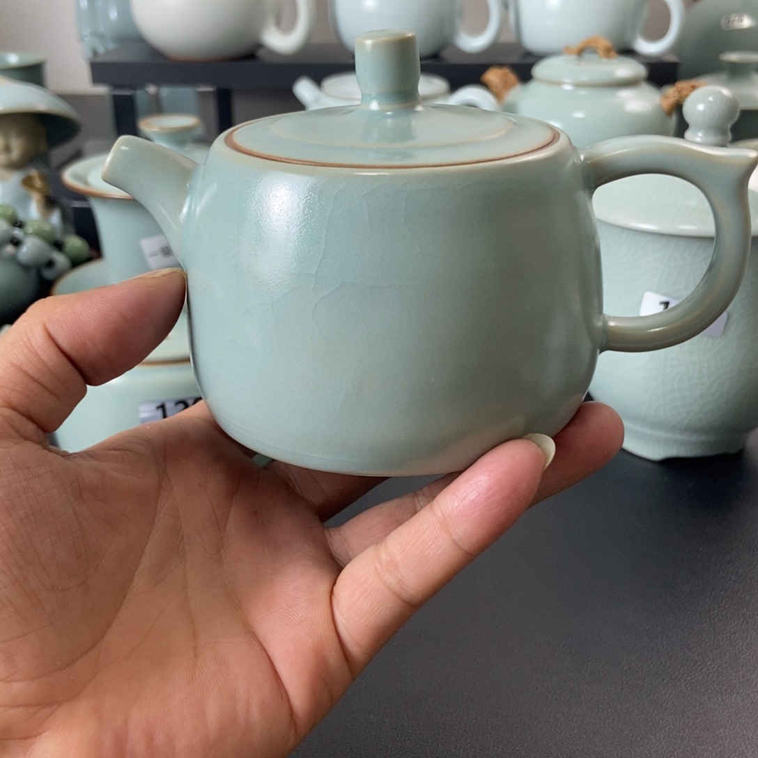壶一级品仿古釉手工井栏壶
