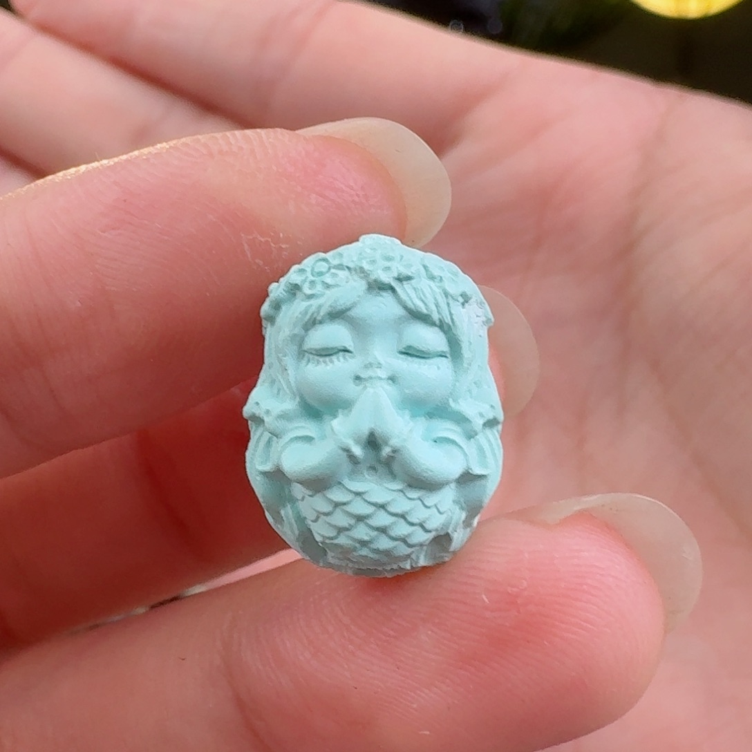 绿松石珠宝奇石未镶嵌