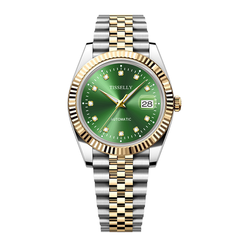 TISSELIY绿金伯爵【全球限定888】-TIS5008G男表-G