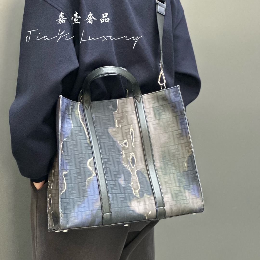 嘉壹/99新(6735)Fendi芬迪 托特包Tote包购物袋单肩斜挎手提包