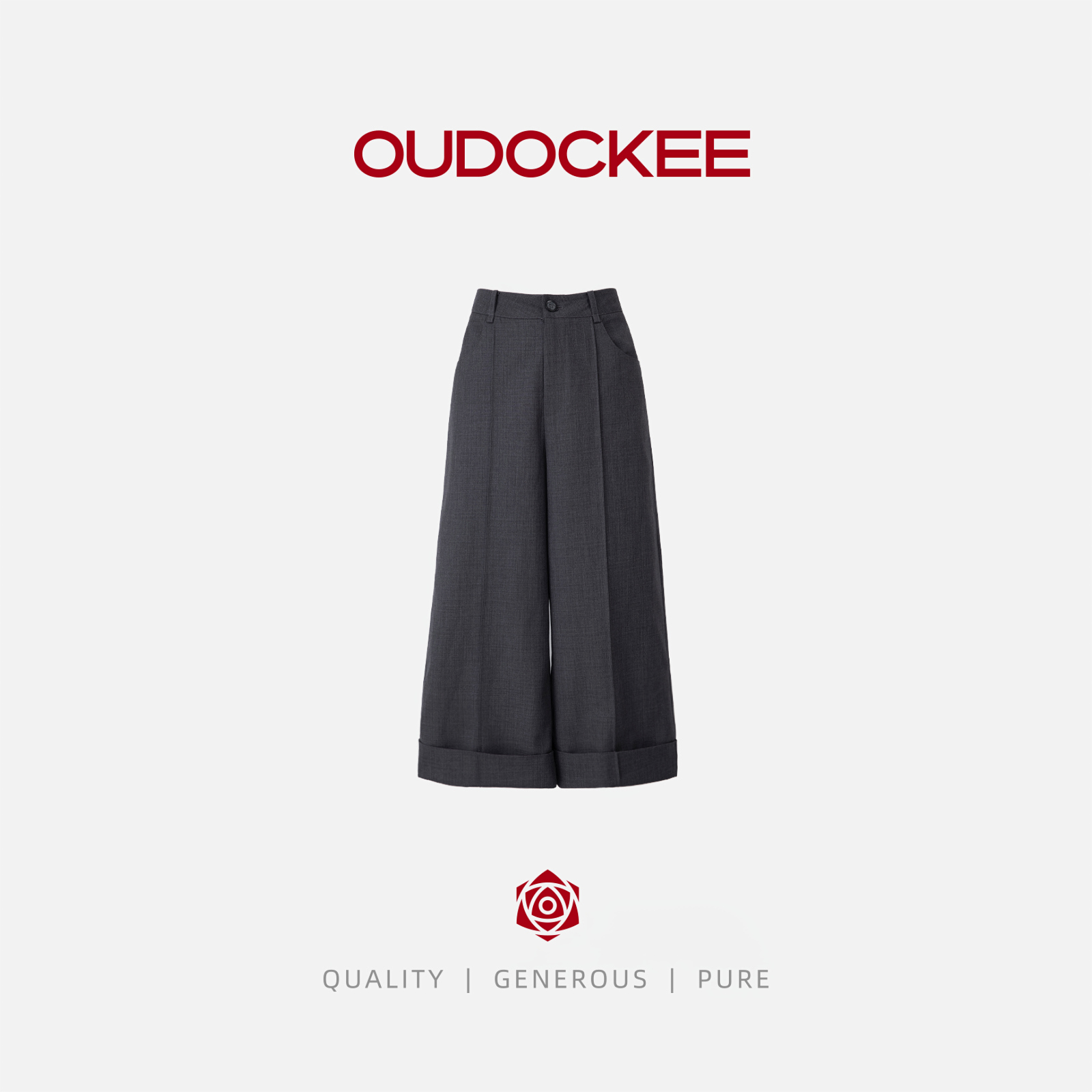 OUDOCKEE 鸥鸥【盲盒】七分西裤+腰带西裤组合盲盒 208-613-