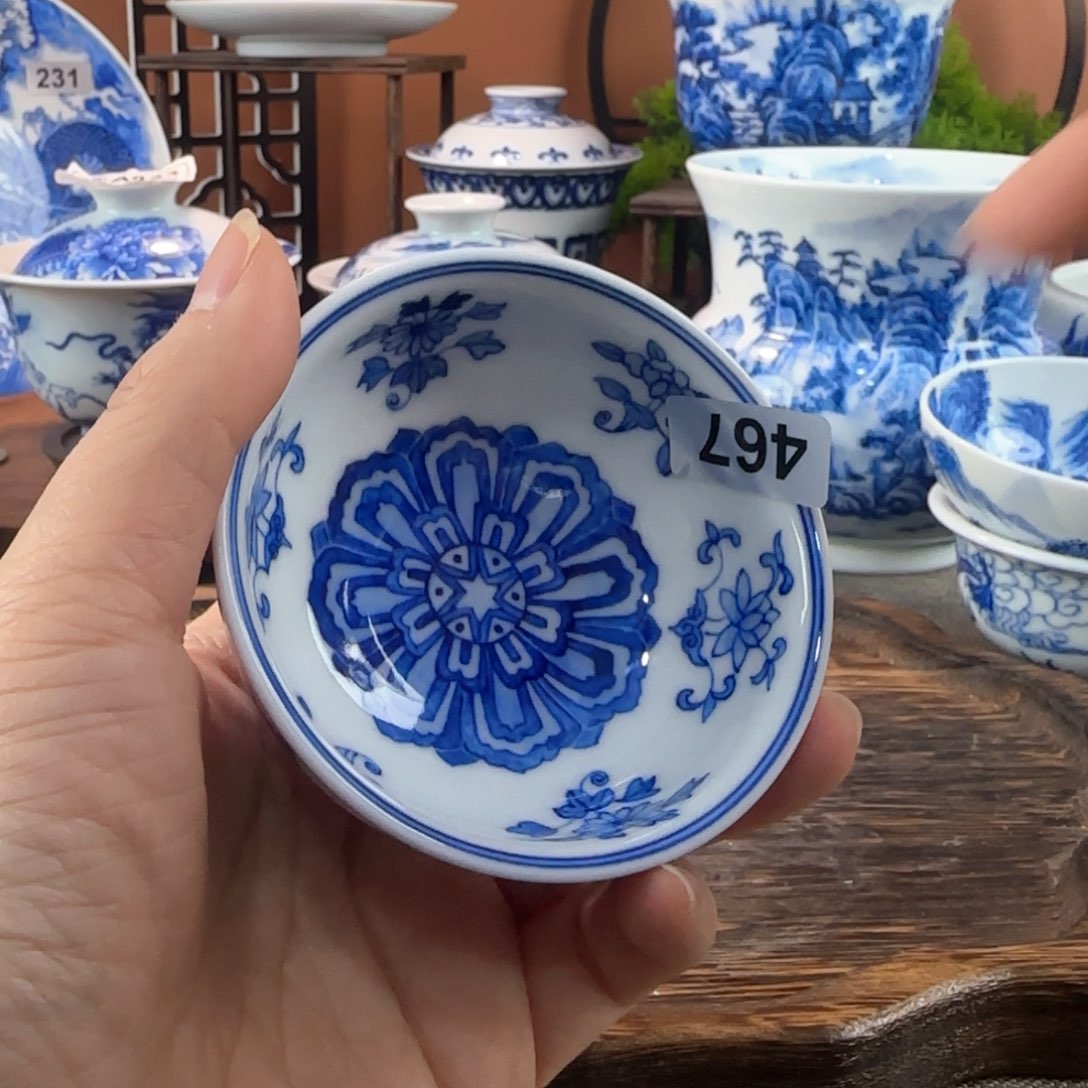 乐**声景德镇陶瓷手绘茶器467