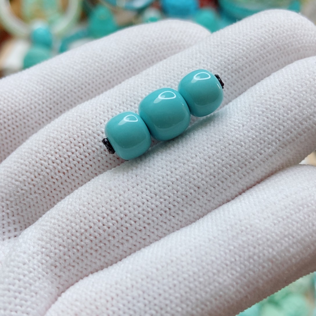 绿松石未镶嵌老型套装