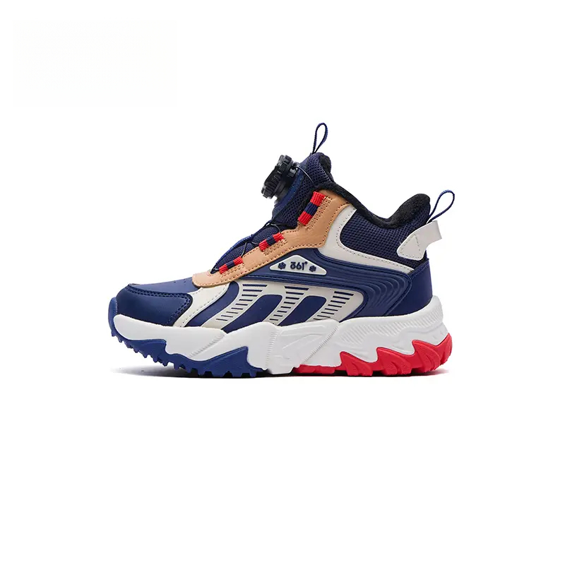 361°儿童【加绒二棉】旋钮小童鞋男女童冬季加绒棉鞋棉鞋N92444604