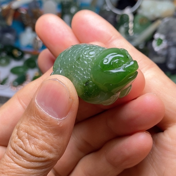 和田玉（碧玉）未镶嵌颈饰