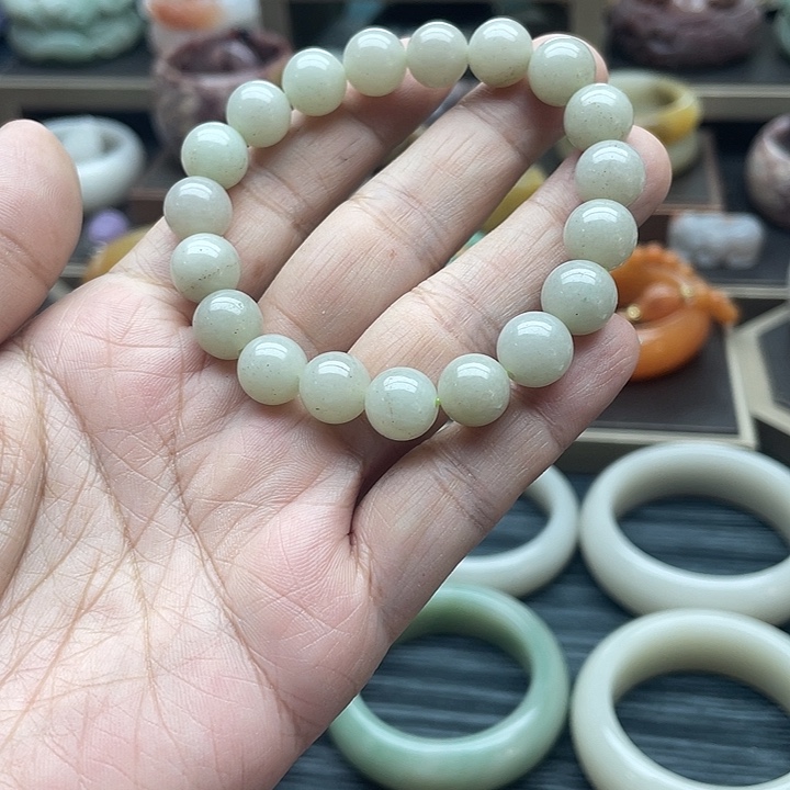 合金手链石英岩玉