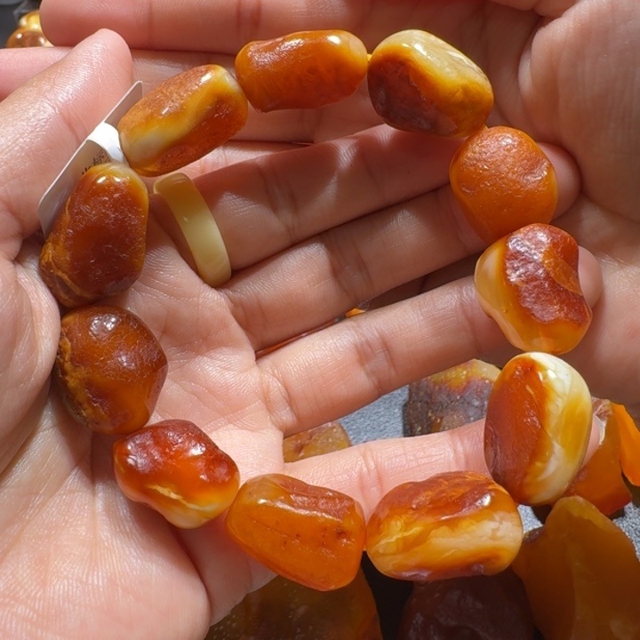 定制琥珀未镶嵌定制