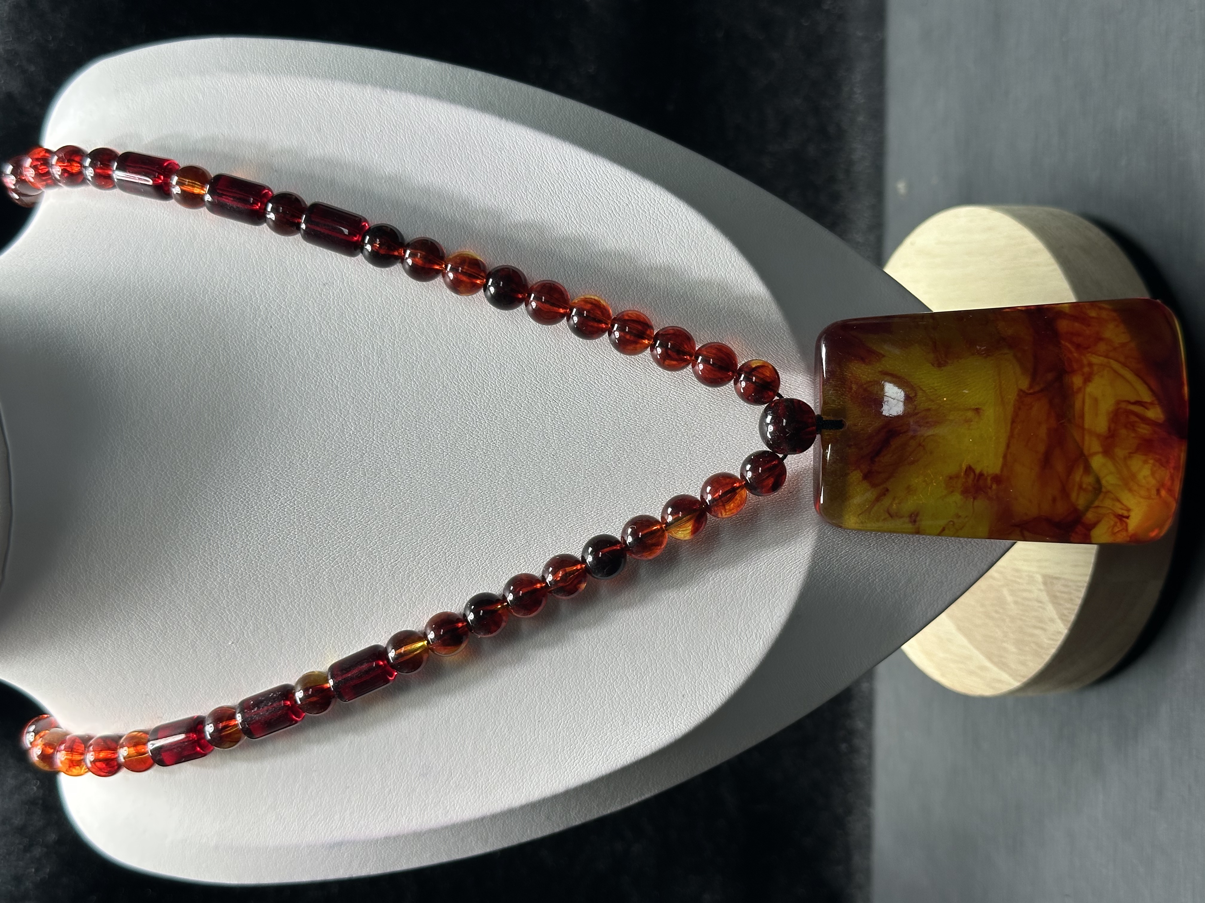 血魄108无事牌吊坠时尚百搭女款483JS68012