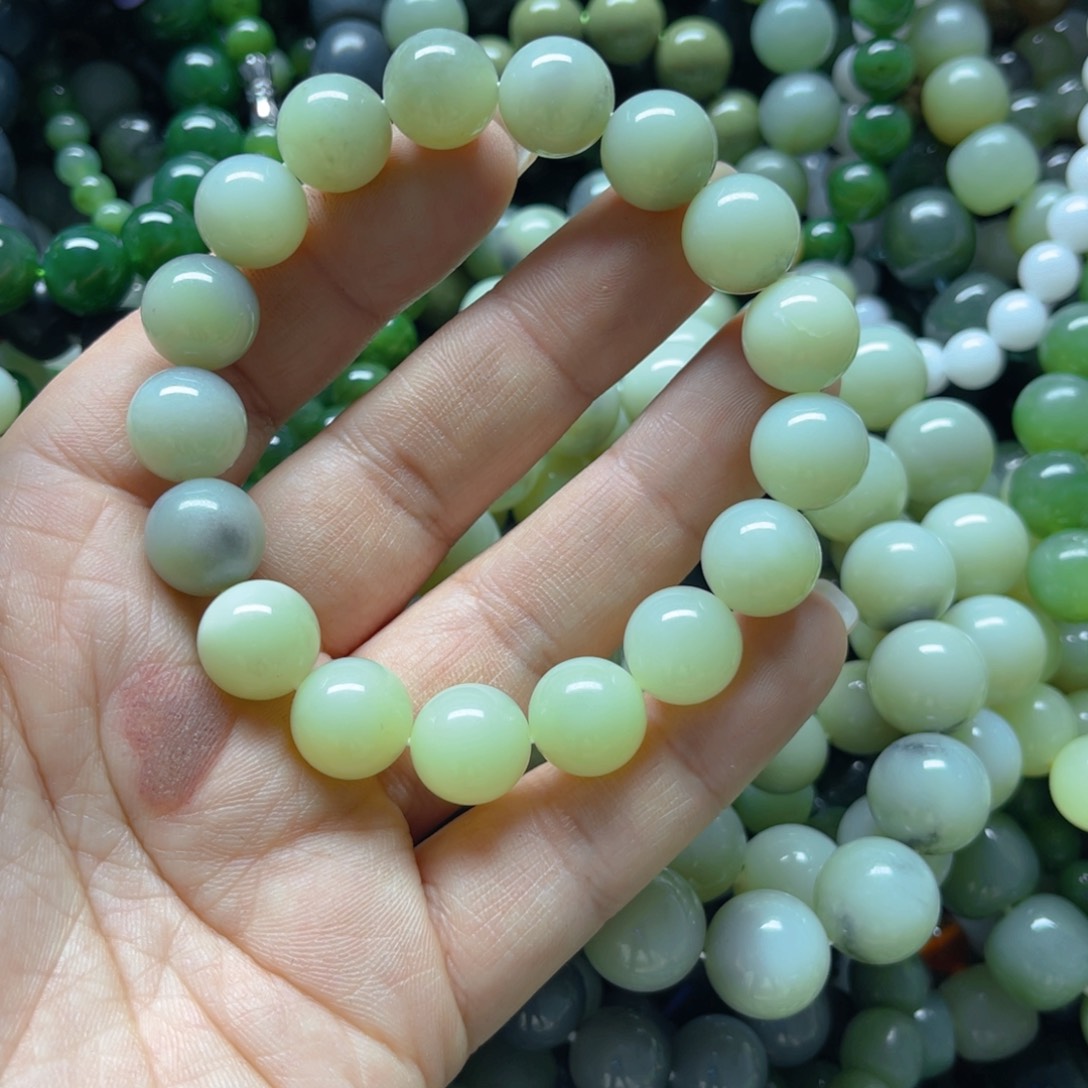 和田玉手链未镶嵌