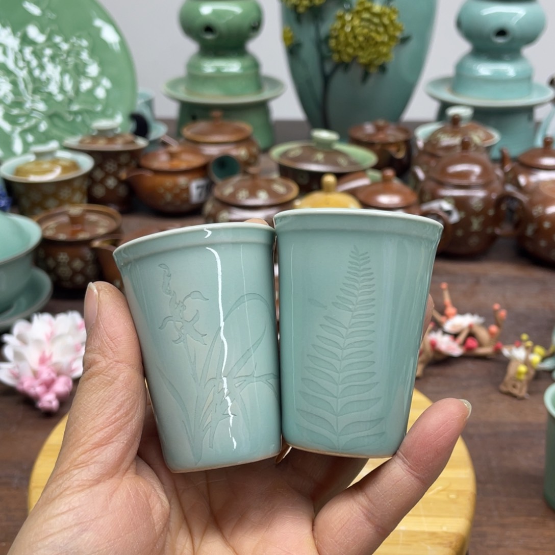 微瑕特价青瓷青瓷