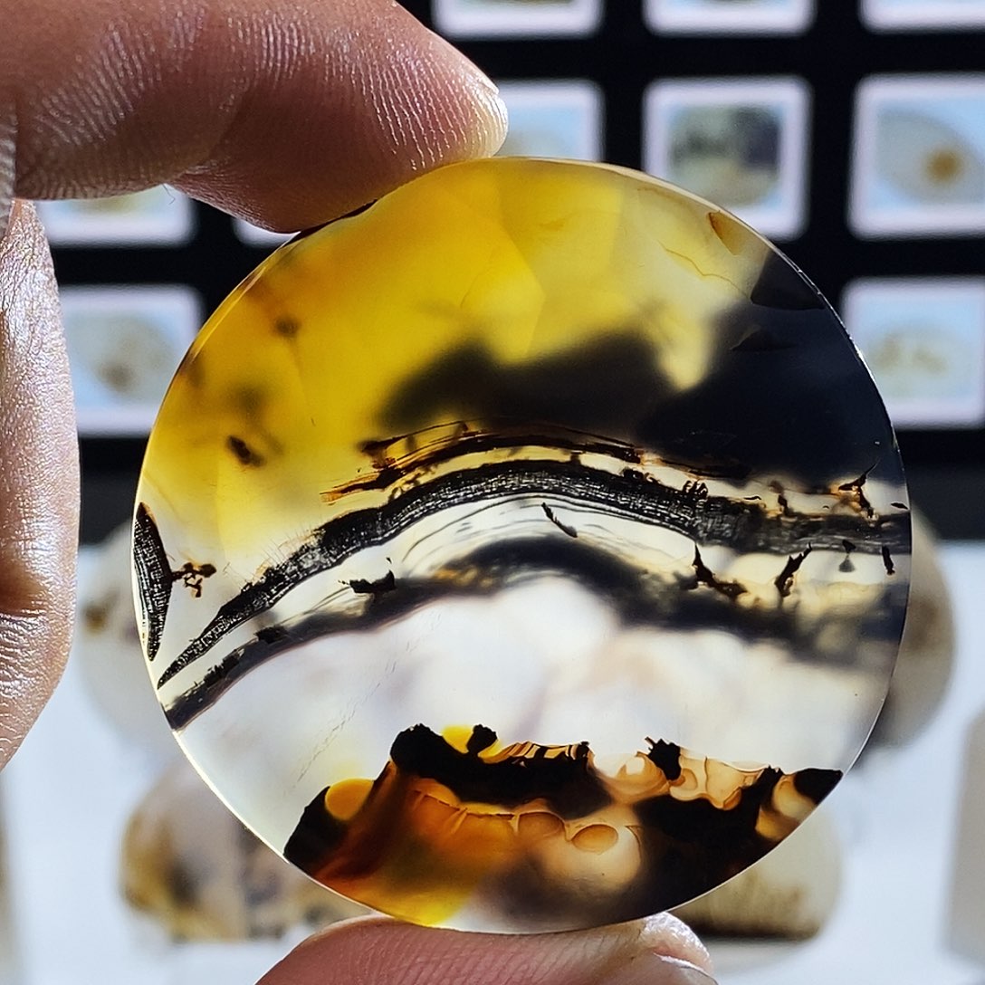 胖***m玛瑙/玉髓未镶嵌吊坠(不含链)