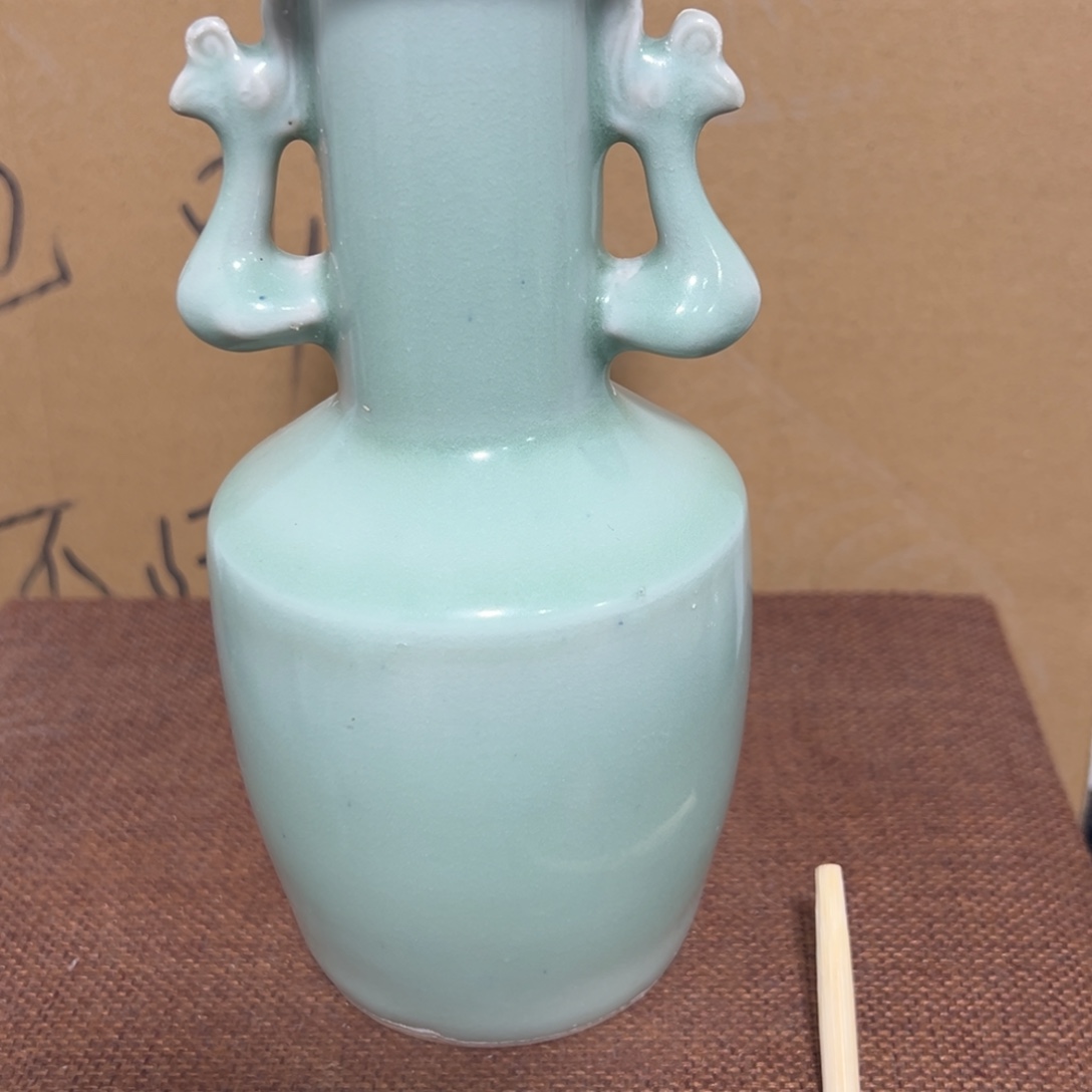 人***机陶摆件空心的玻璃幕玻璃是