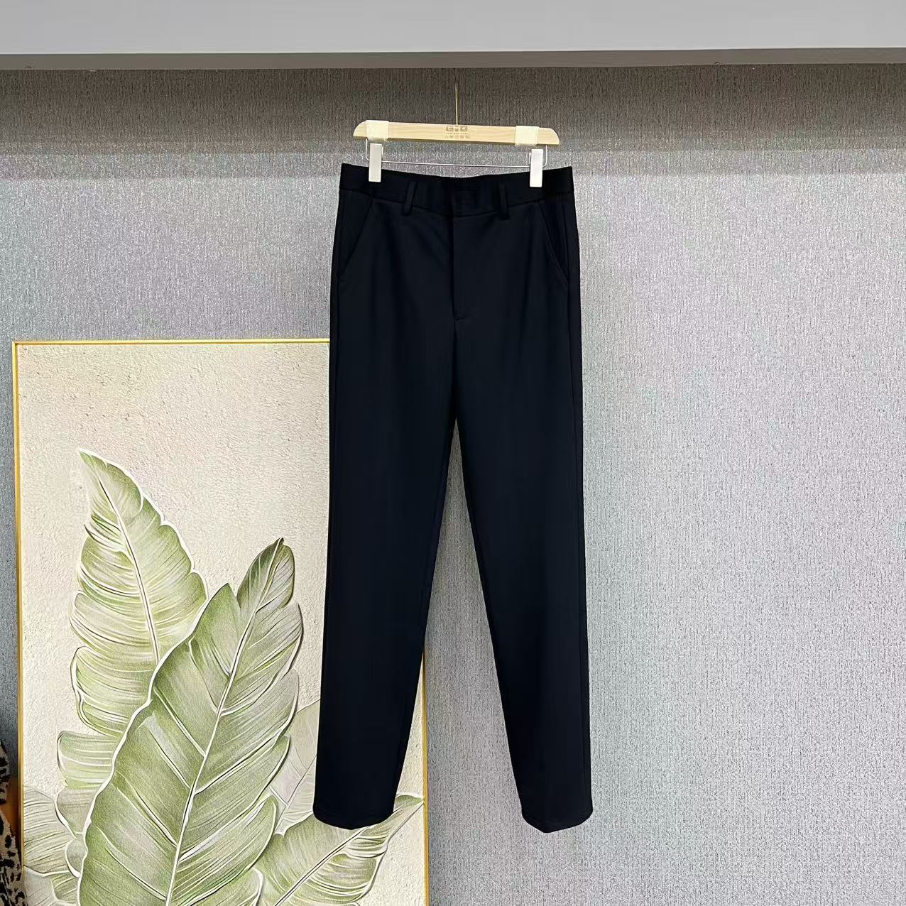 推荐！男士单扣休闲西裤