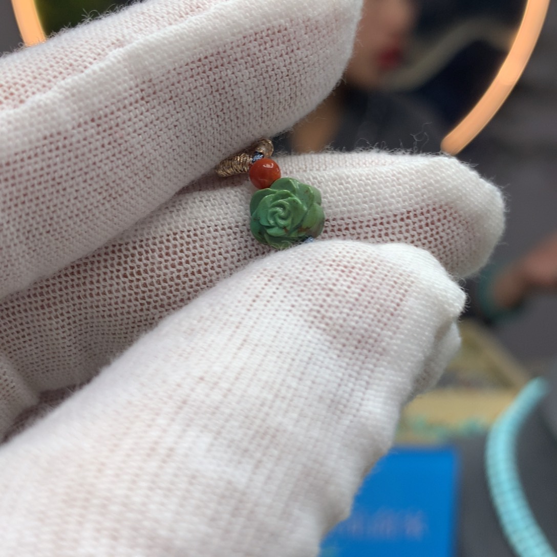 绿松石挂件未镶嵌