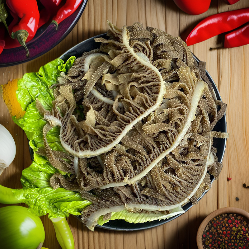 【净重4斤】精品千层商用百叶火锅牛肚批发 固形物含量90%