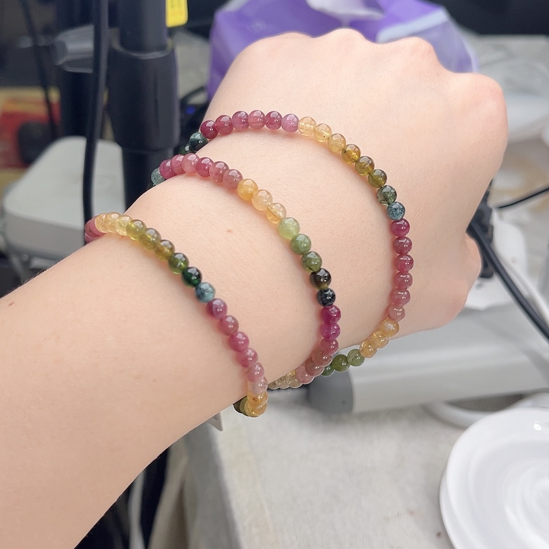 碧玺多样性发一件未镶嵌@***师