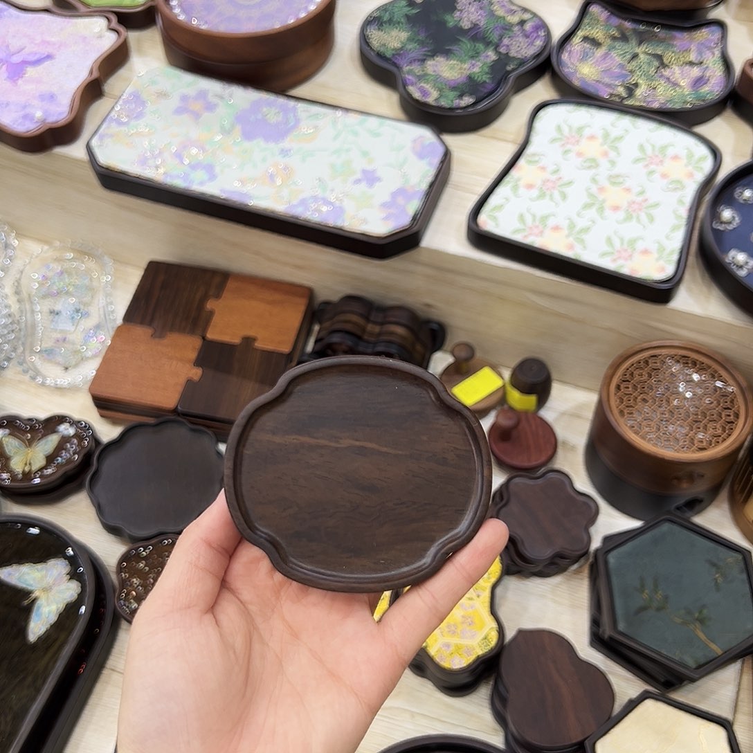 茶宠如意杯垫特价