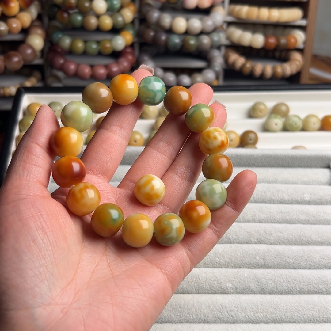 灵***～吊坠菩提根/象牙果卡15干磨