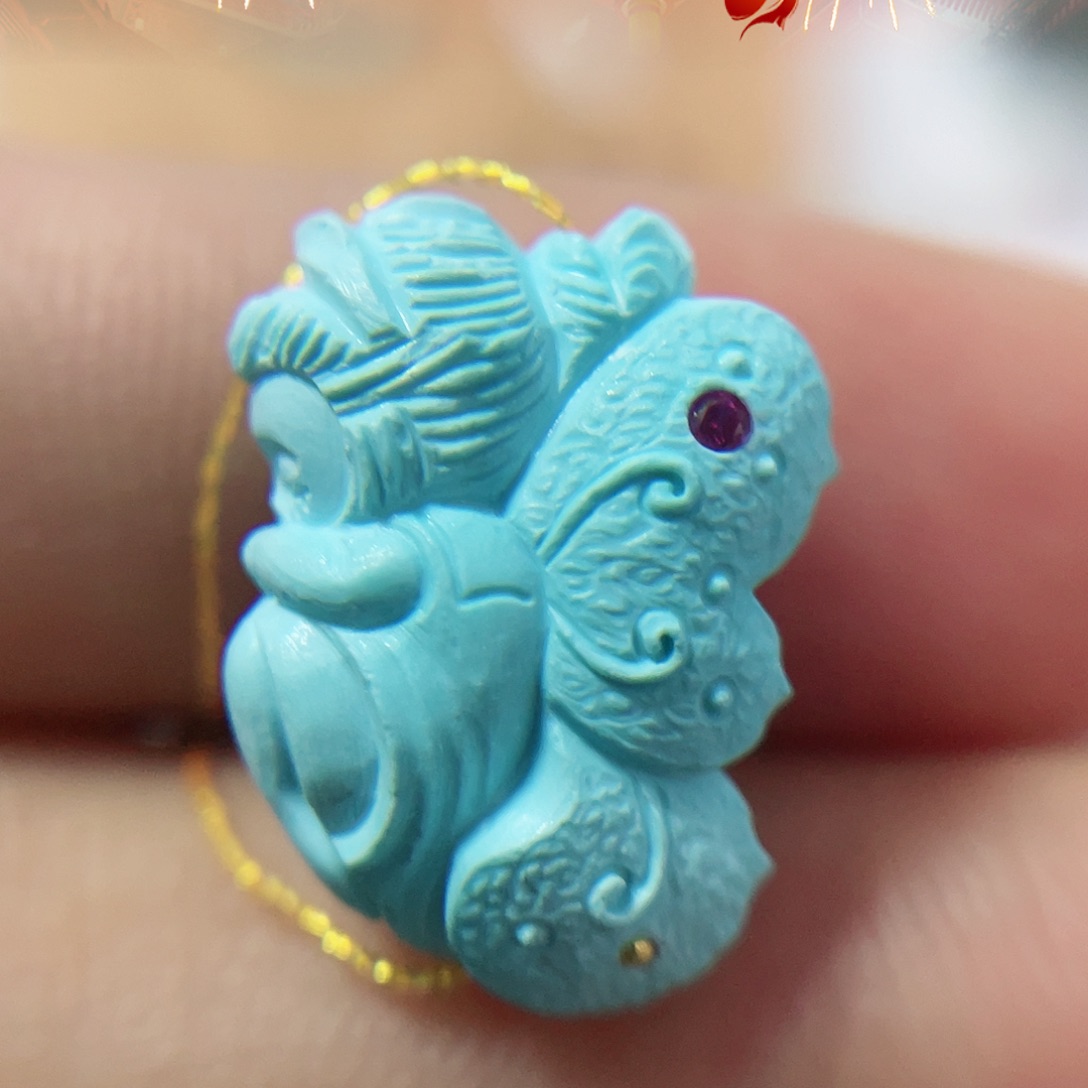 绿松石配饰未镶嵌