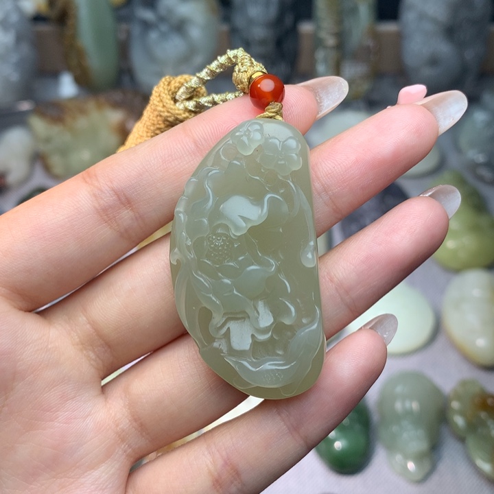 和田玉挂件未镶嵌