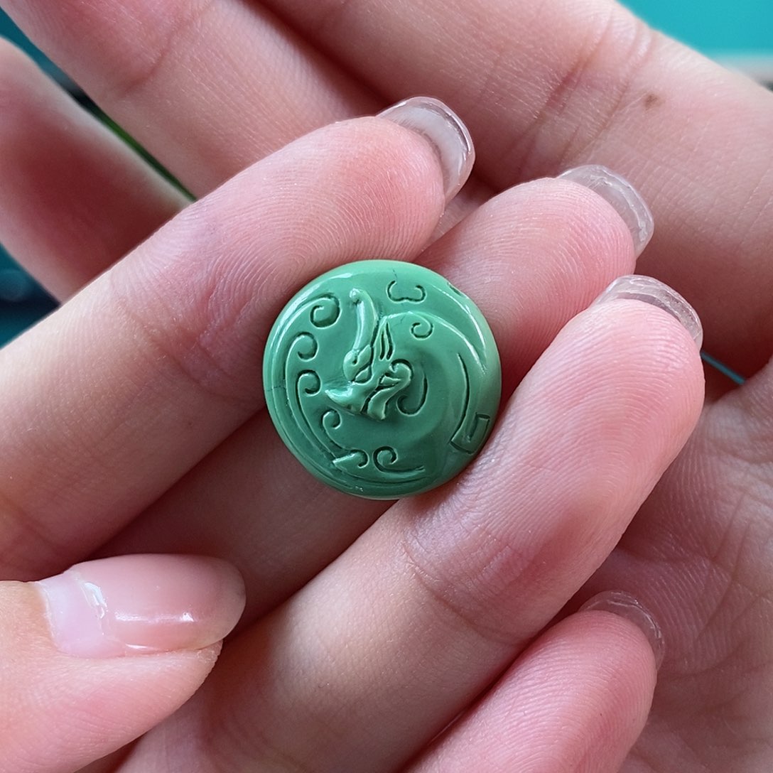 绿松石珠宝奇石未镶嵌