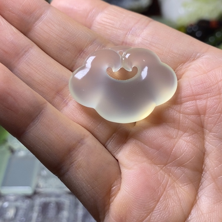 岫玉岫玉颈饰未镶嵌上****8