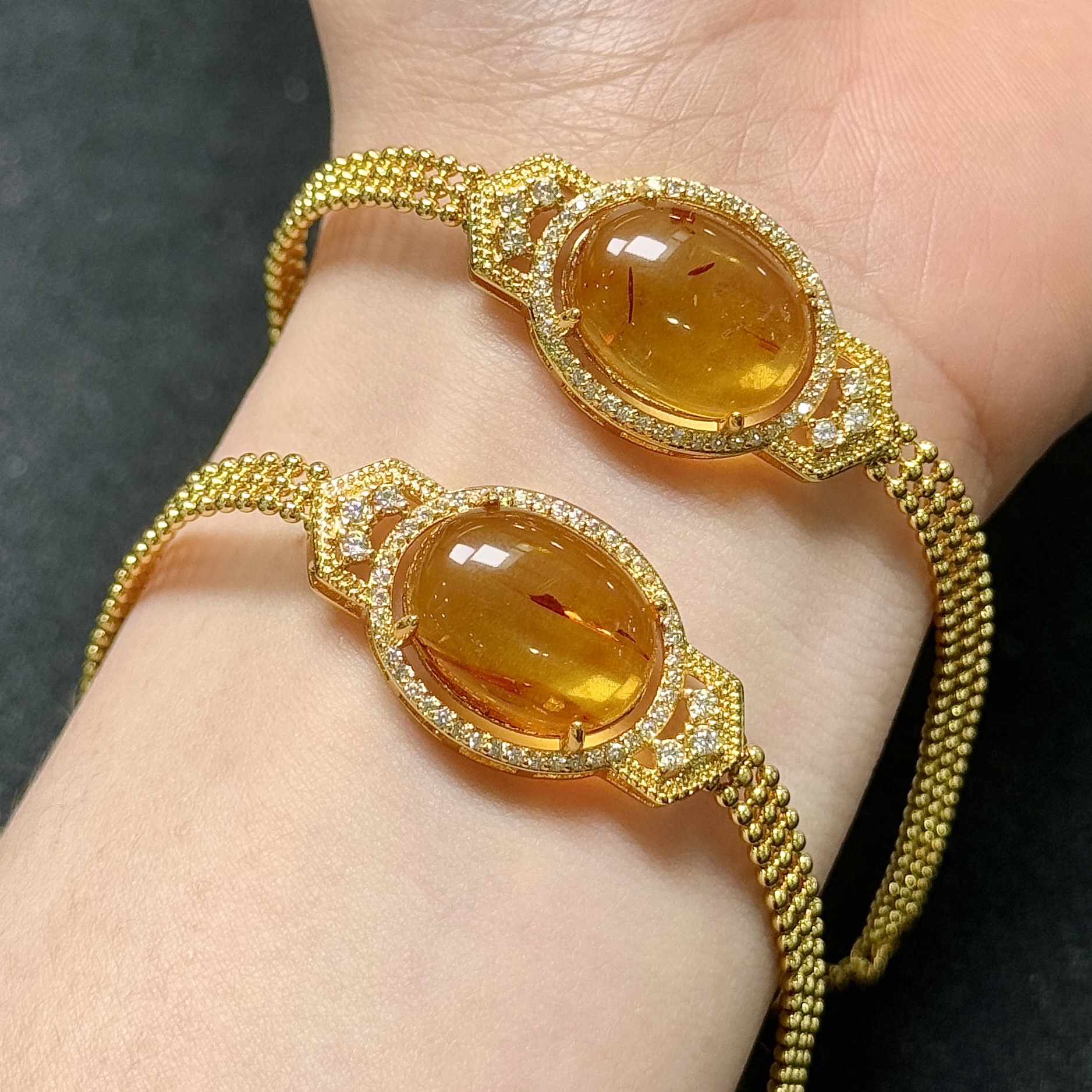 【CH】琥珀手链（多样性发其一）