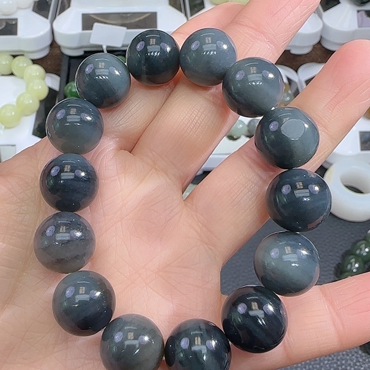 和田玉手串未镶嵌