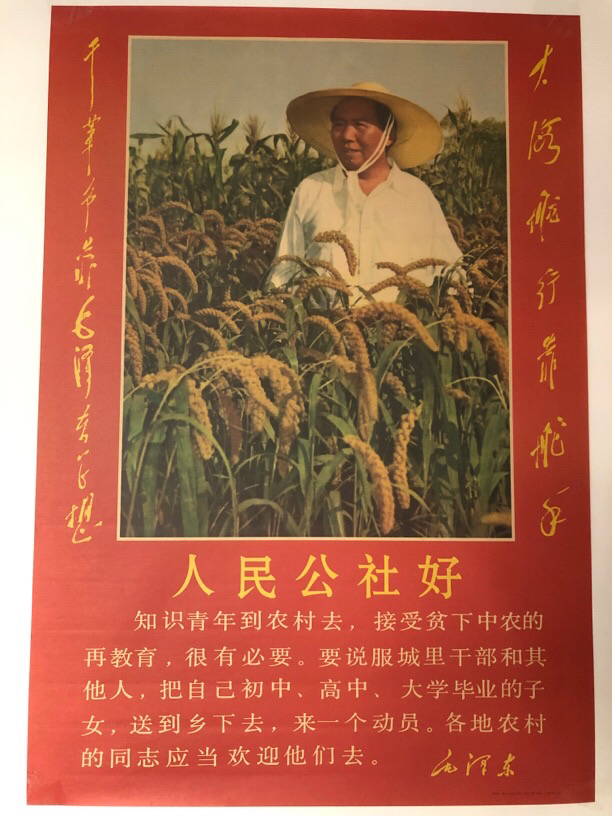 印刷宣传纸画，尺寸：75*52