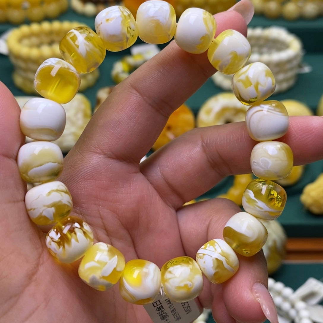 植物珀未镶嵌裸石12➕