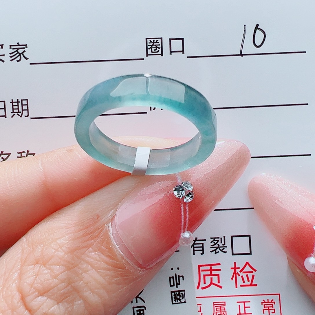 -***n翡翠未镶嵌戒指翡翠