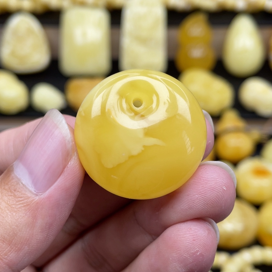 琥珀未镶嵌裸石琥珀蜜蜡