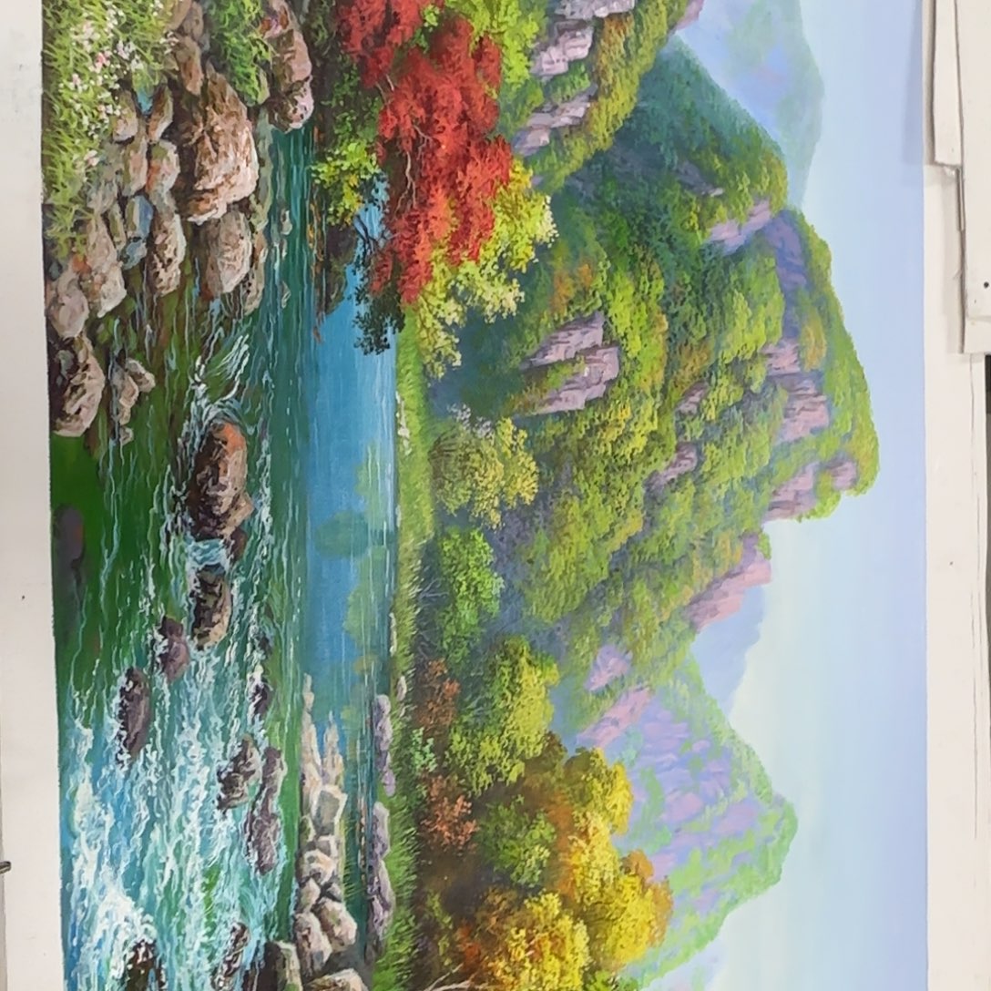 油画加油加油努力加油加油