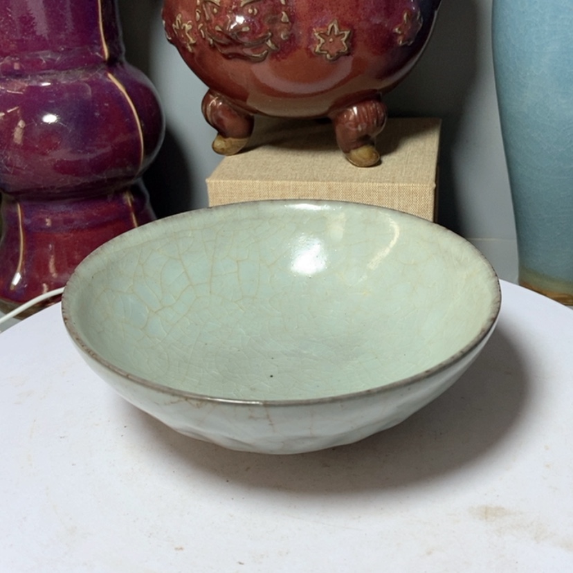 【闪购商品】摆件营**你宋官窑碗一个