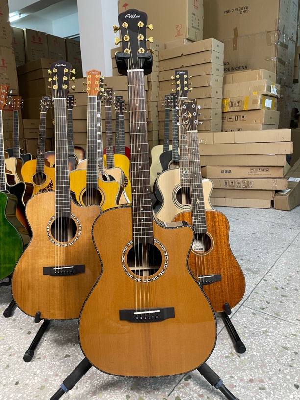 全单特价款 40寸GA桶热处理碳化云杉玫瑰木全单民谣吉他